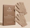 AURA Exfoliator Gloves For Smooth Exfoliation